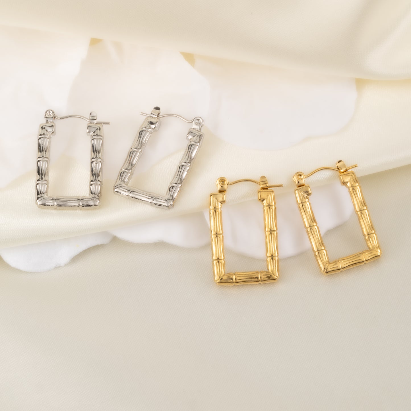 Gilded Grove Hoops