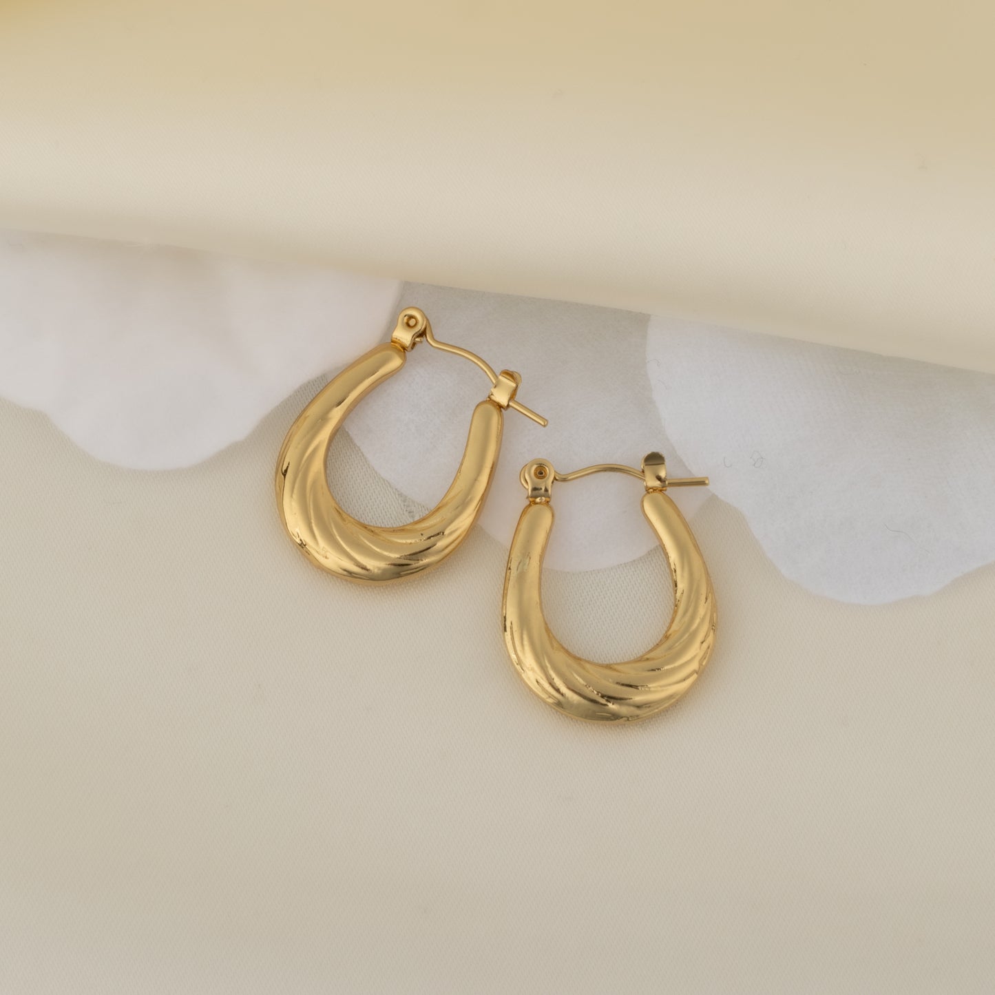 Golden Wave Earrings
