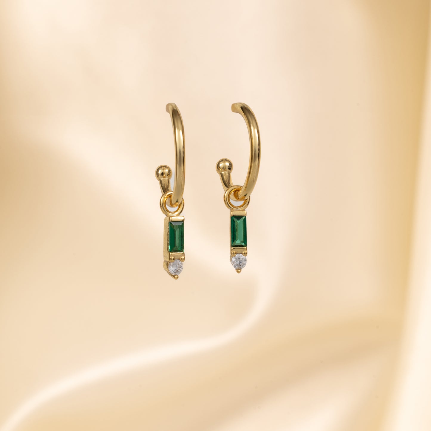 Green Lola Earring