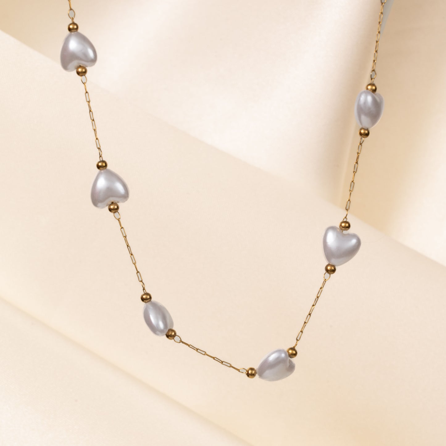 Heart of Pearl Necklace