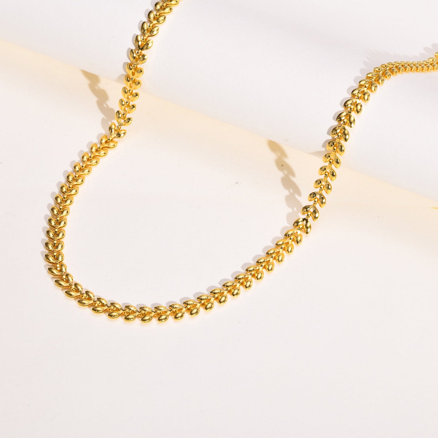 Gold Autumn Necklace