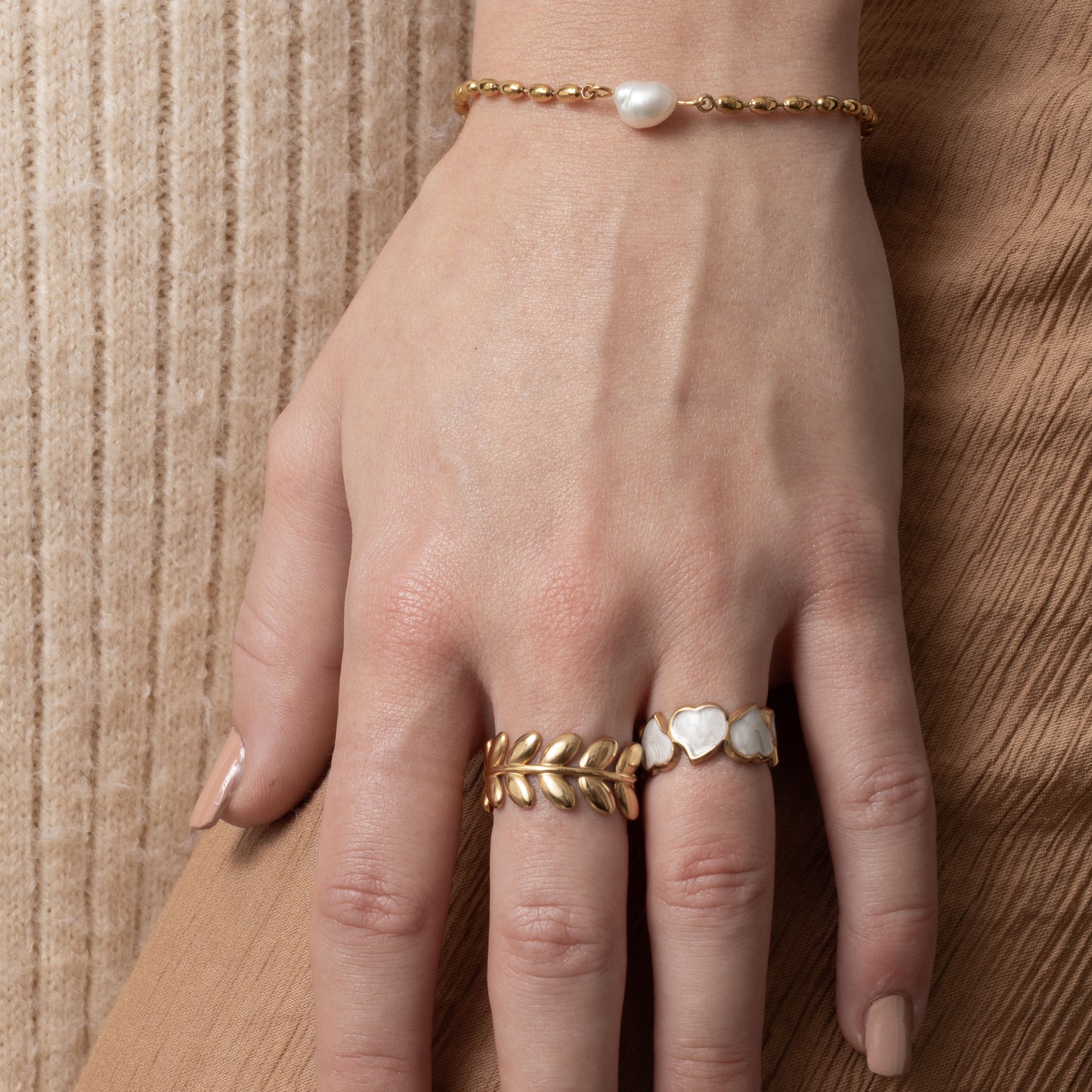 One Pearl Lover Bracelet