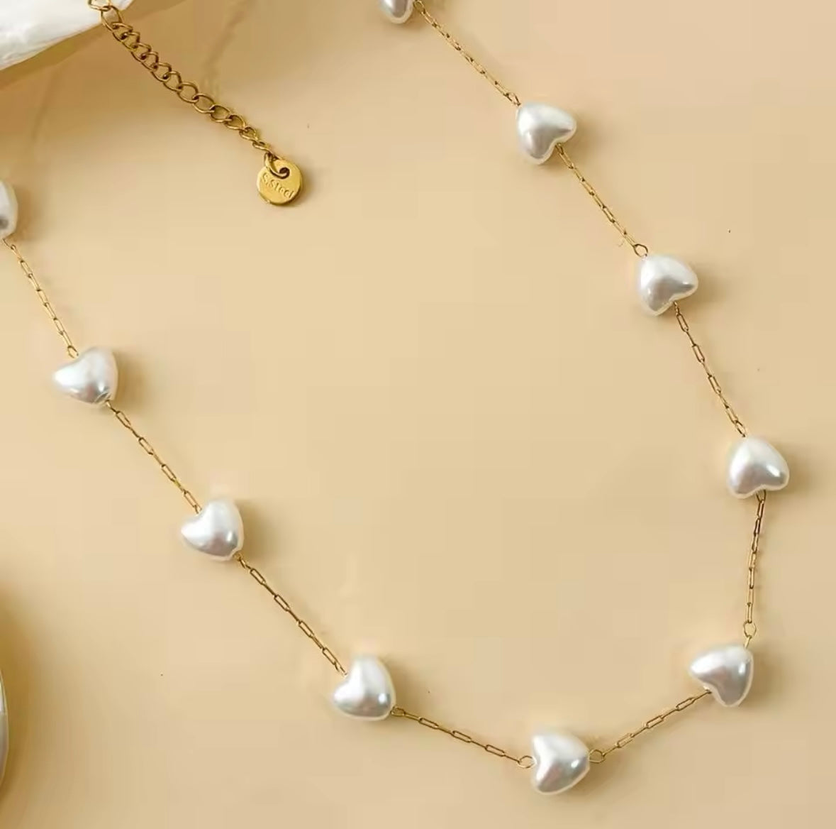 Heart of Pearl Necklace