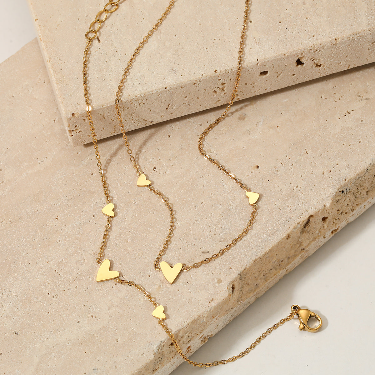 Triple Heart Necklace