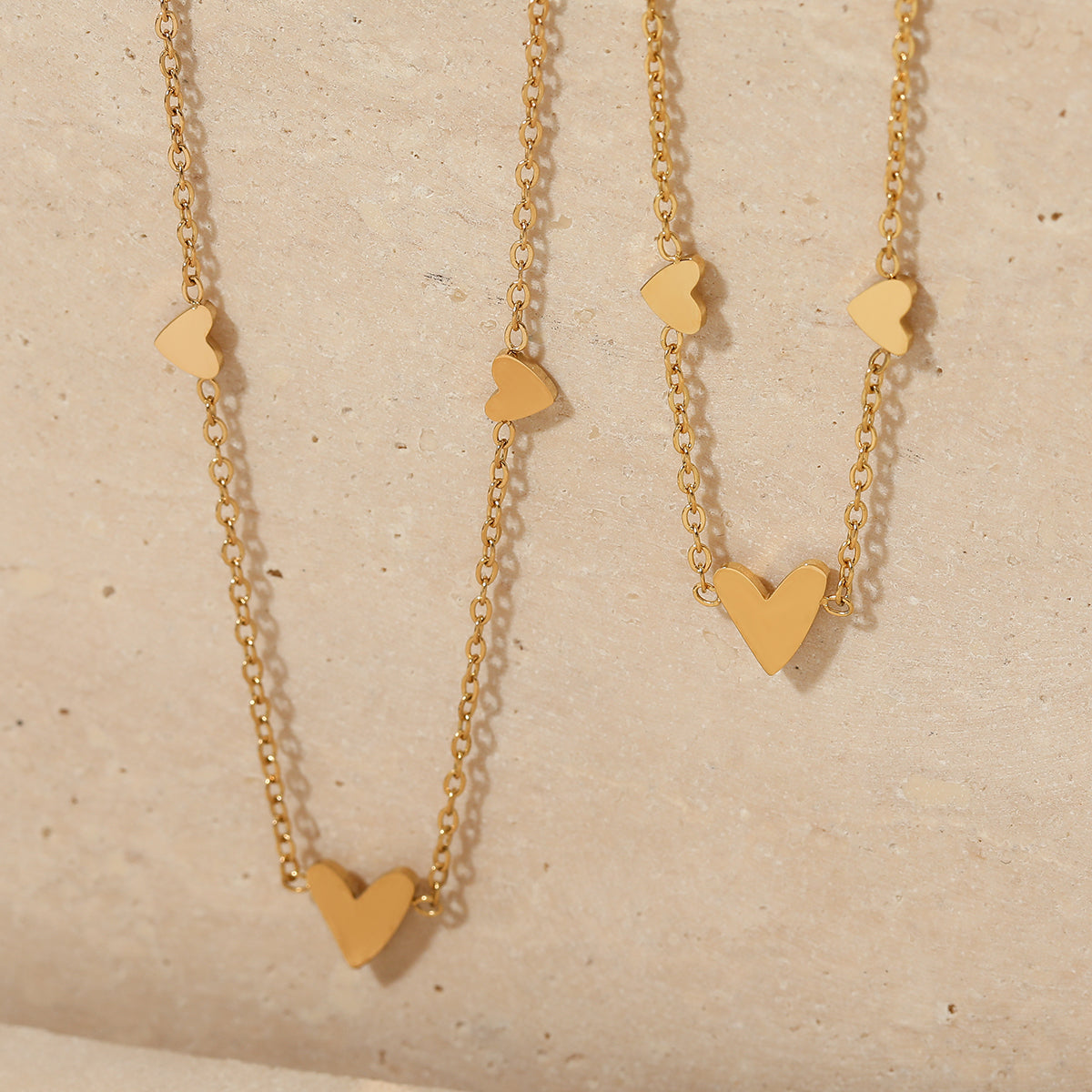 Triple Heart Necklace