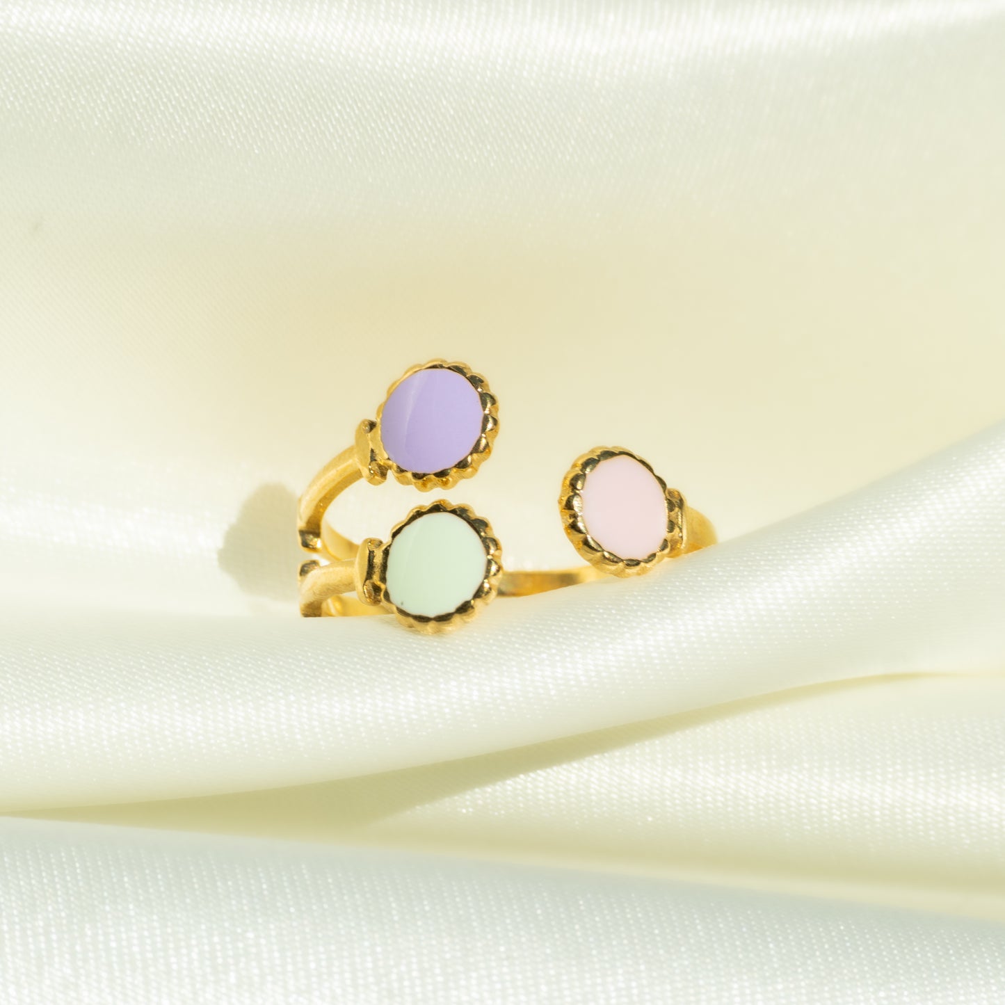 Pastel Petals Ring