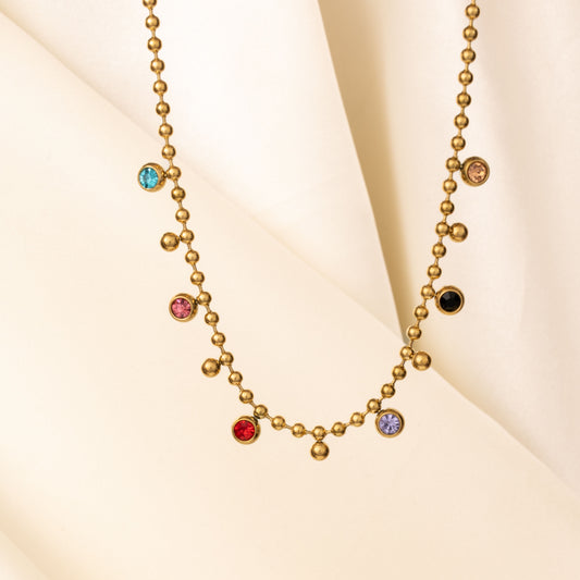 Bubble Colourful Necklace