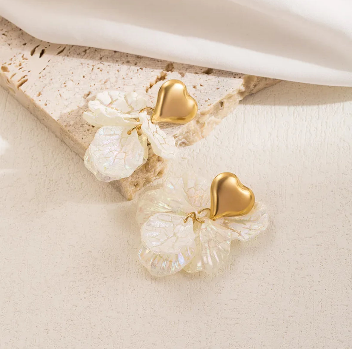 Heart Bloom Earring