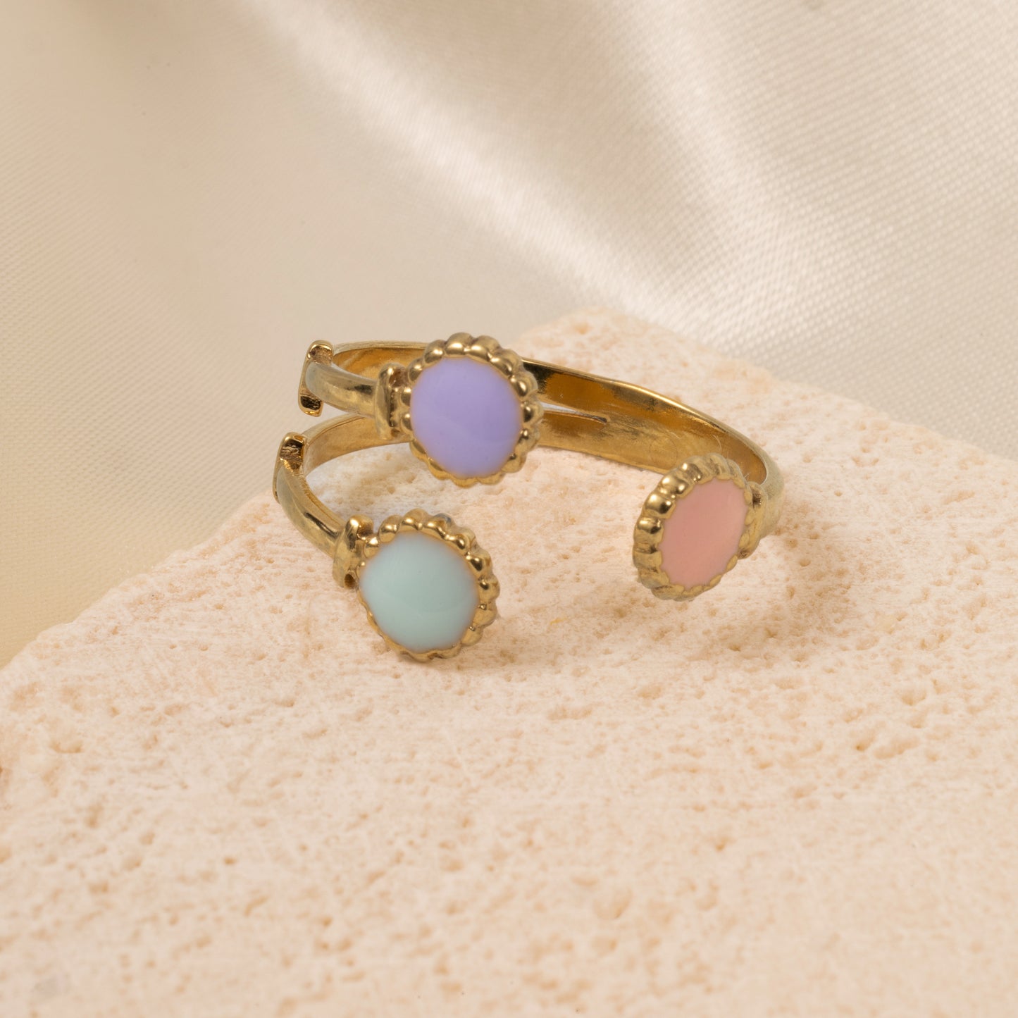 Pastel Petals Ring