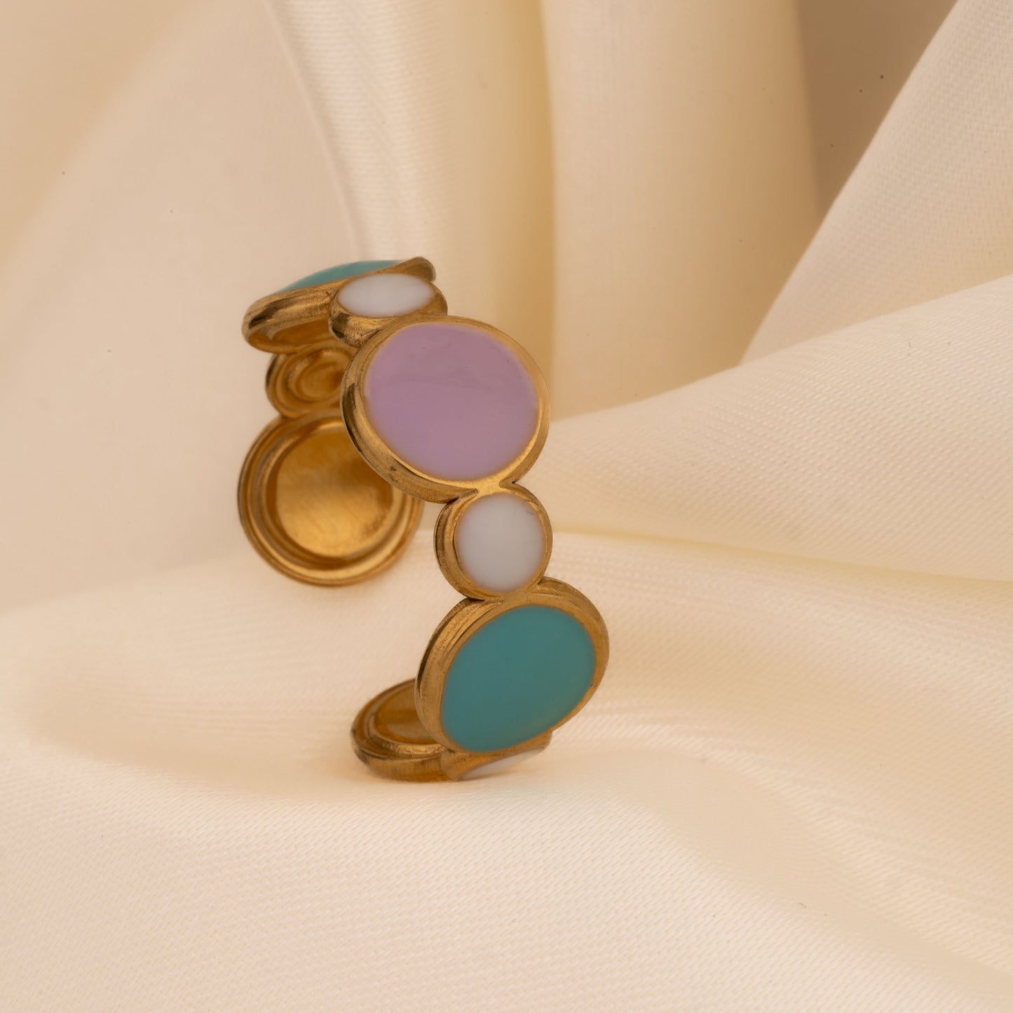 Round Pastel Shades Ring