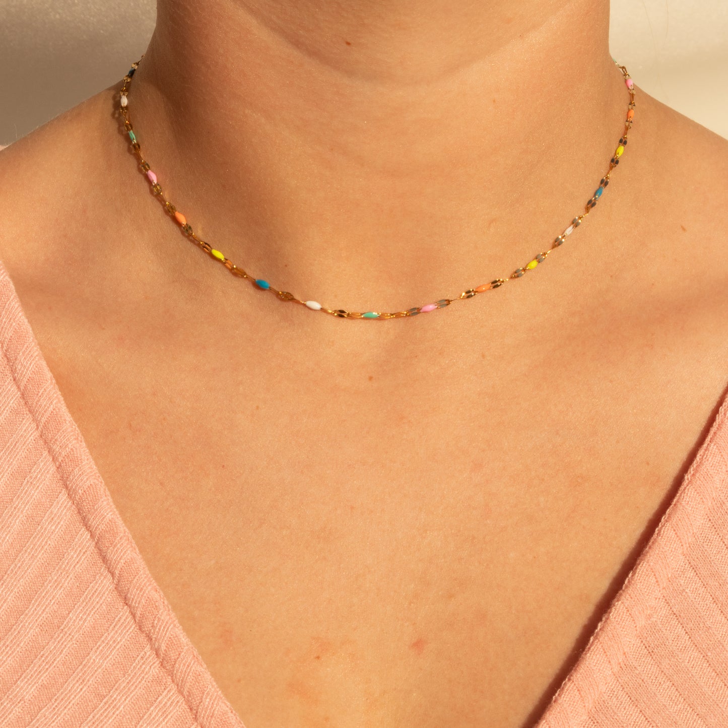 Pastel Rainbow Necklace