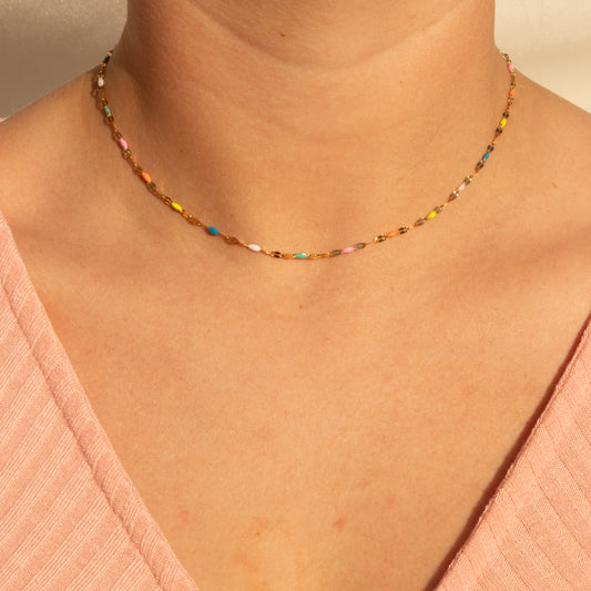 Pastel Rainbow Necklace