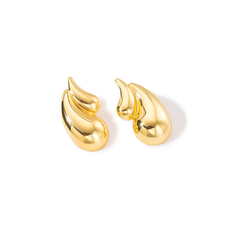 Golden Drops Studs