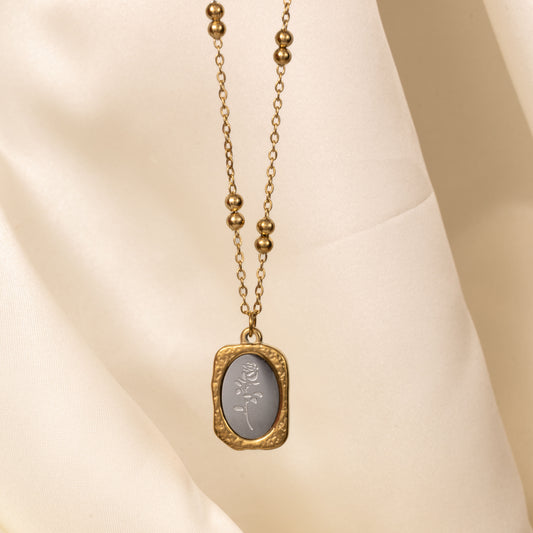 Timeless Rose Necklace